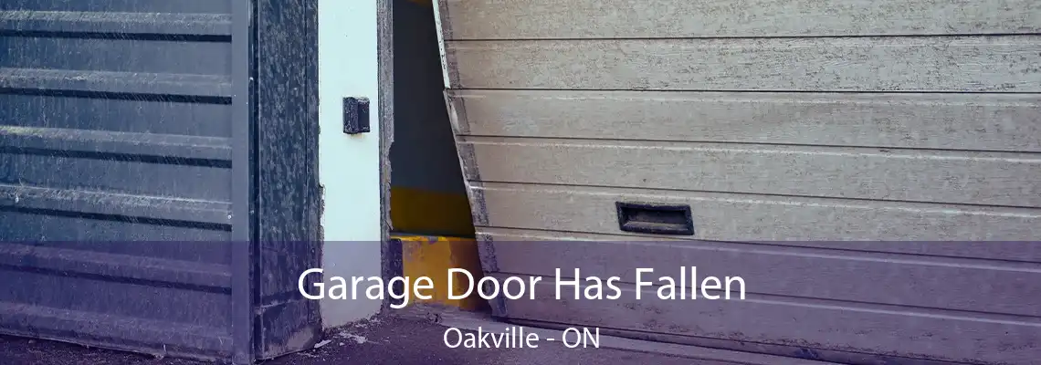 Garage Door Has Fallen Oakville - ON