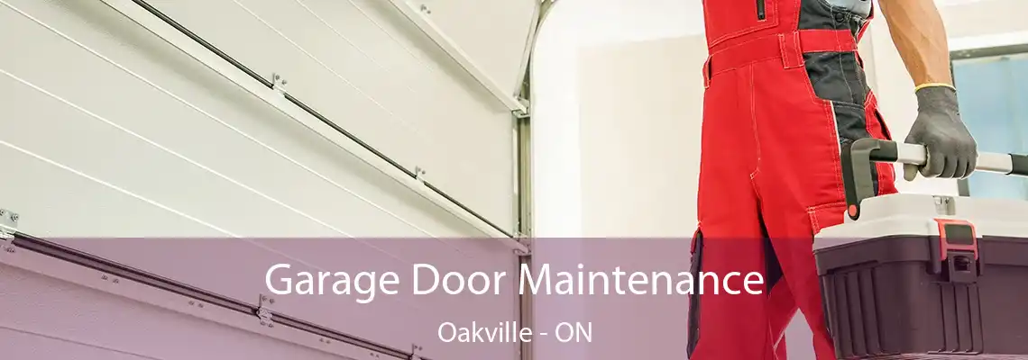 Garage Door Maintenance Oakville - ON