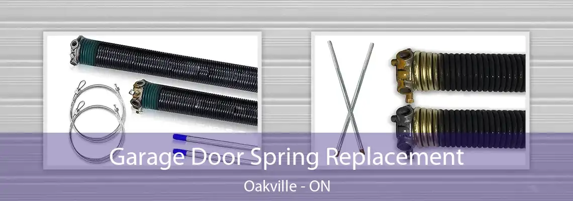 Garage Door Spring Replacement Oakville - ON