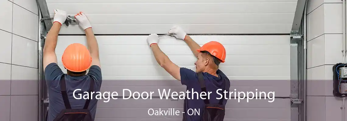Garage Door Weather Stripping Oakville - ON