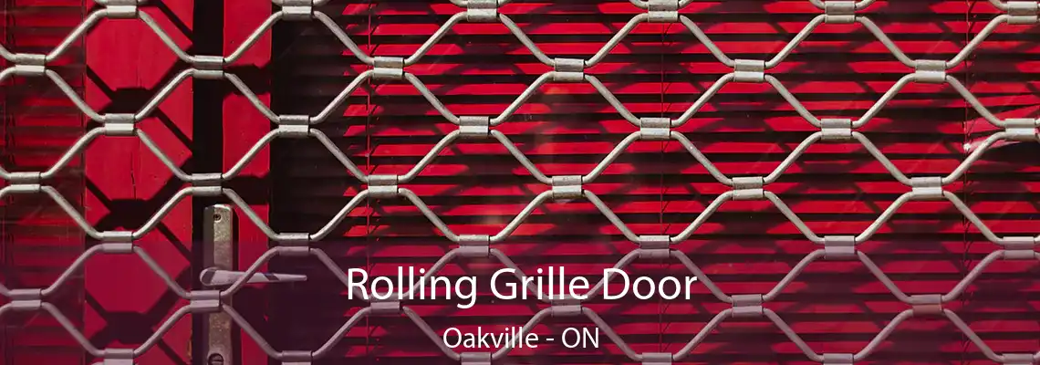 Rolling Grille Door Oakville - ON
